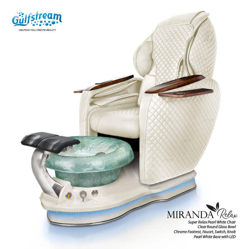 Relax Chair 2 - LP077 Pearl White